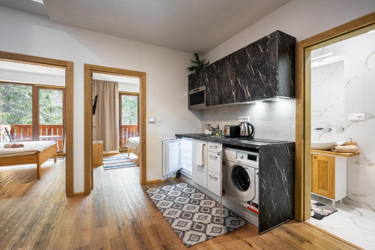 Apartments Srdiecko - Sauna In Smaller Apt - Highest In Central Europe - Fireplace - In The Forest 塔莱 外观 照片